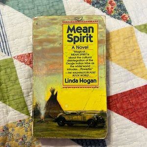 Mean Spirit a novel - Linda Hogan